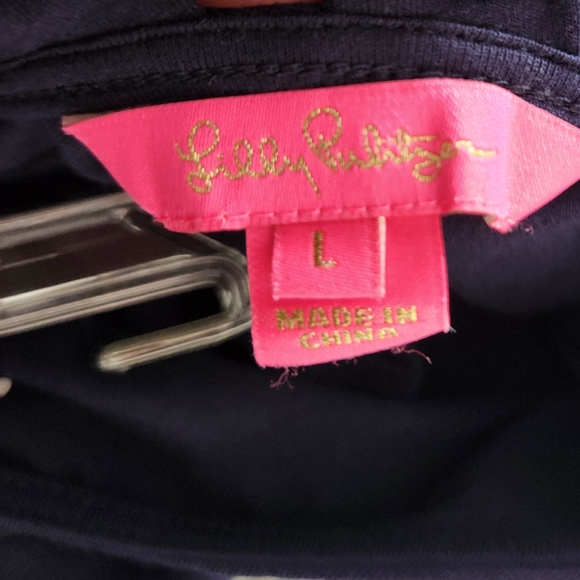 Lilly Pulitzer Ophelia Midnight Navy Blue Dress - Picture 7 of 10